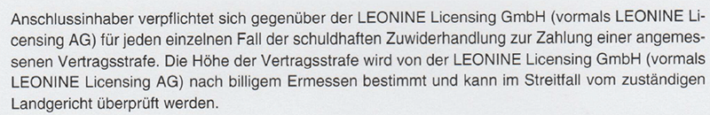 Unterlassungserklärung Frommer Legal